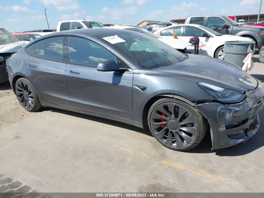 2021 TESLA MODEL 3 PERFORMANCE - 5YJ3E1EC2MF862747