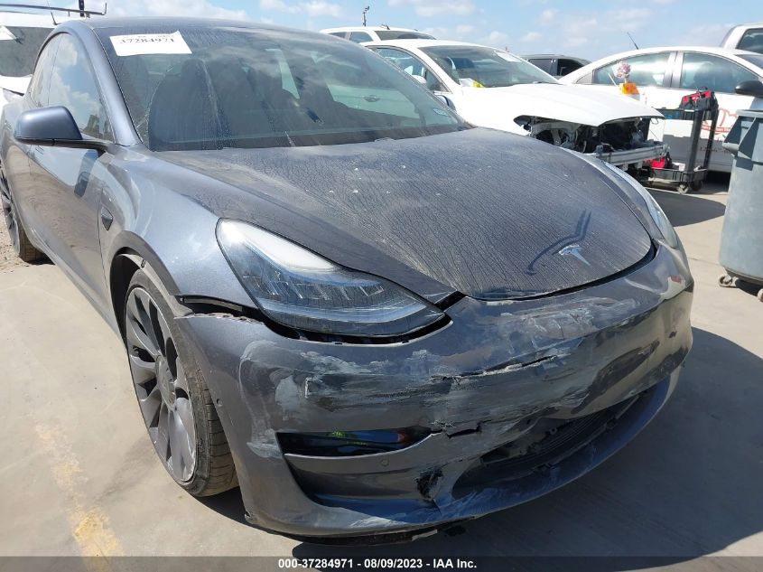 2021 TESLA MODEL 3 PERFORMANCE - 5YJ3E1EC2MF862747
