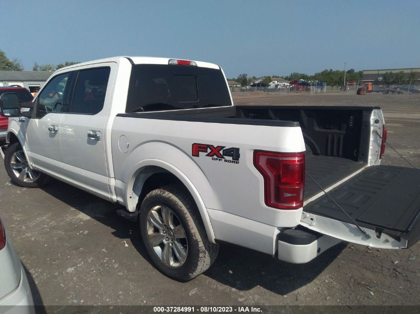 2015 FORD F-150 PLATINUM - 1FTEW1EF9FFB21669