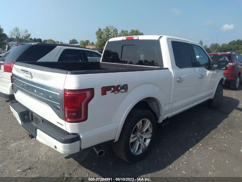 2015 FORD F-150 PLATINUM - 1FTEW1EF9FFB21669