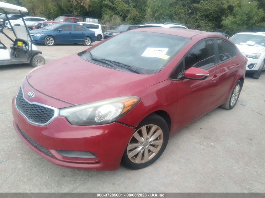 2014 KIA FORTE LX - KNAFX4A65E5233640