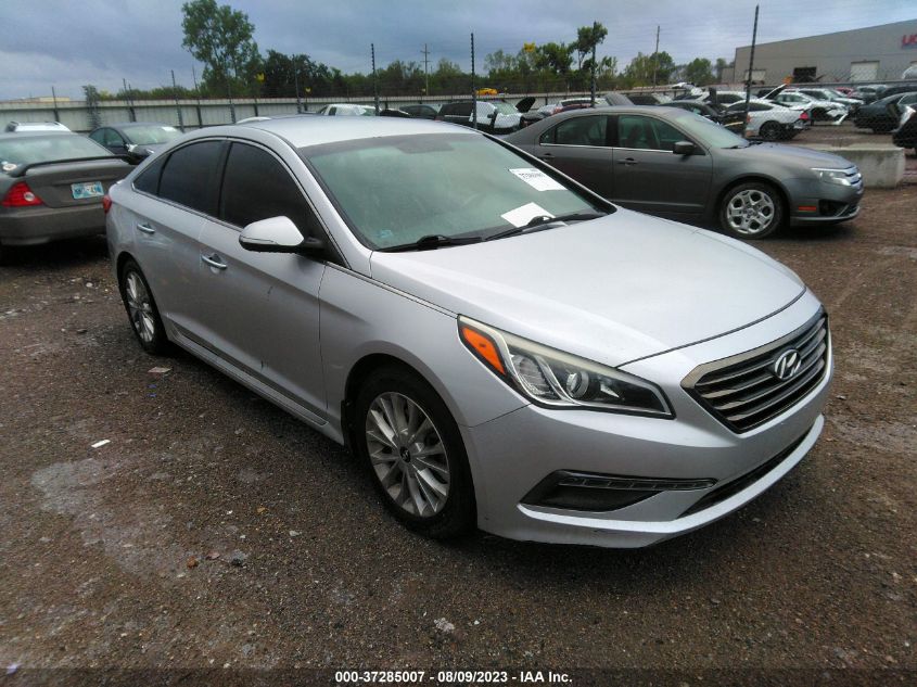 2015 HYUNDAI SONATA 2.4L LIMITED - 5NPE34AFXFH194104