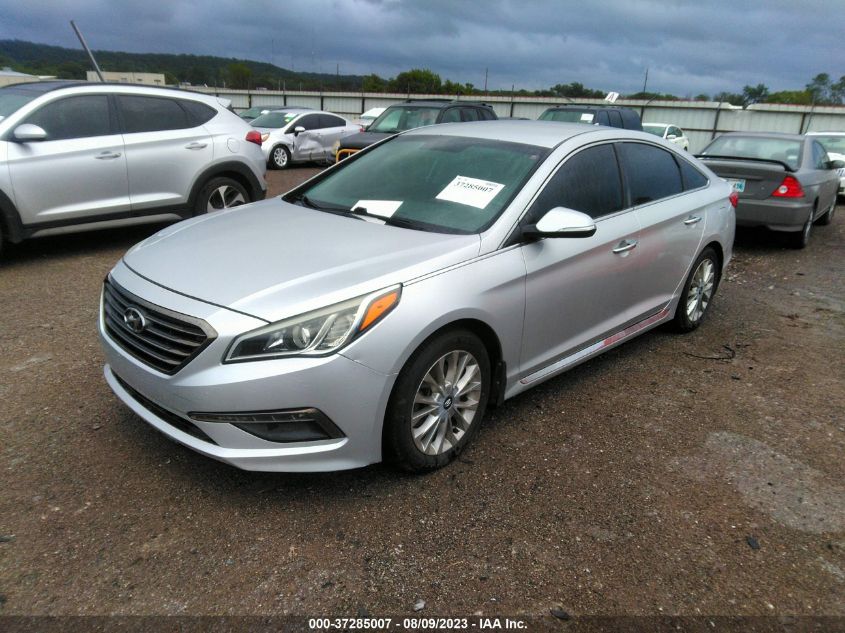 2015 HYUNDAI SONATA 2.4L LIMITED - 5NPE34AFXFH194104