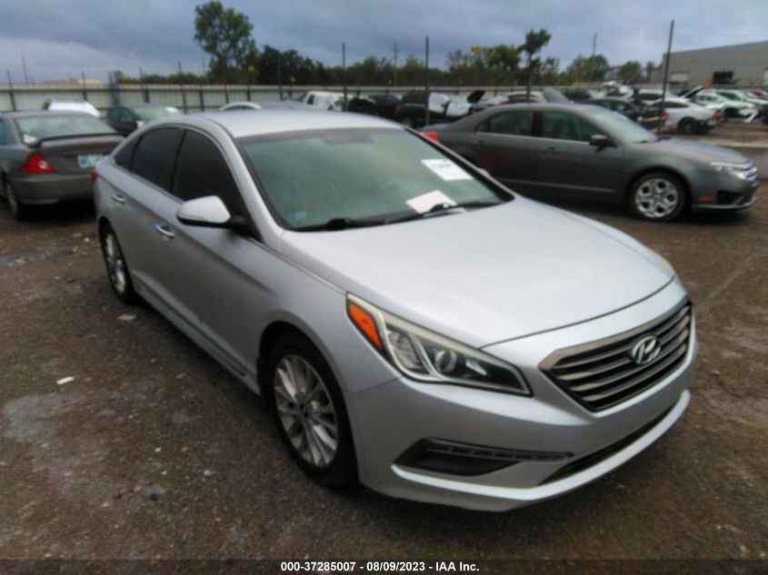 2015 HYUNDAI SONATA 2.4L LIMITED - 5NPE34AFXFH194104