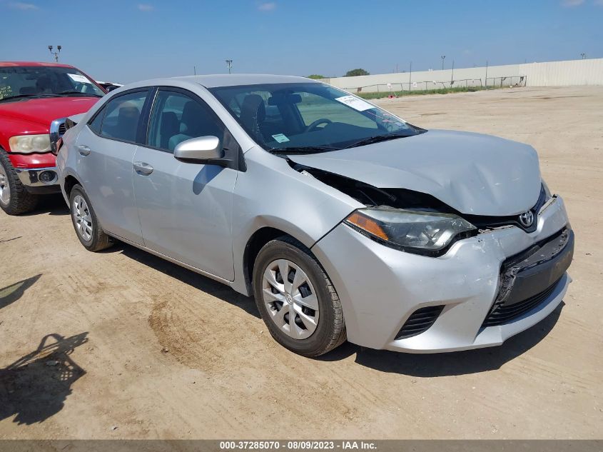 2015 TOYOTA COROLLA L/LE/S/S PLUS/LE PLUS - 2T1BURHE1FC315048