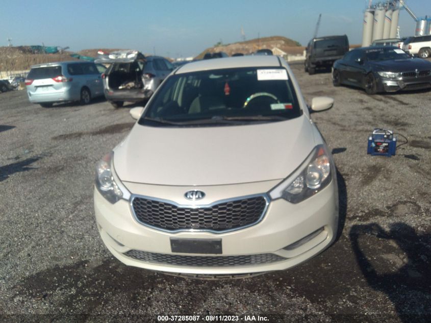 2015 KIA FORTE LX - KNAFK4A63F5339066