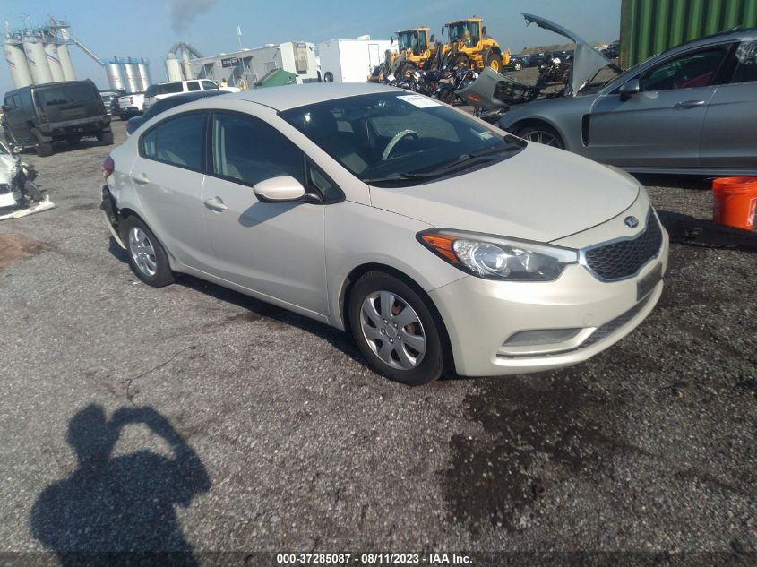 2015 KIA FORTE LX - KNAFK4A63F5339066