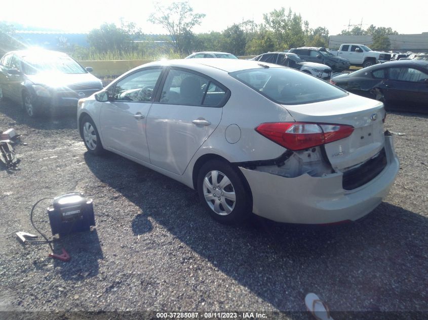 2015 KIA FORTE LX - KNAFK4A63F5339066