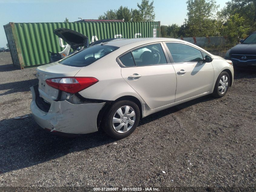 2015 KIA FORTE LX - KNAFK4A63F5339066