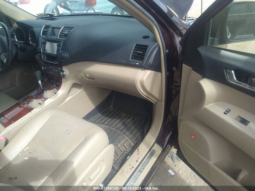2013 TOYOTA HIGHLANDER HYBRID LIMITED JTEDC3EH2D2017509