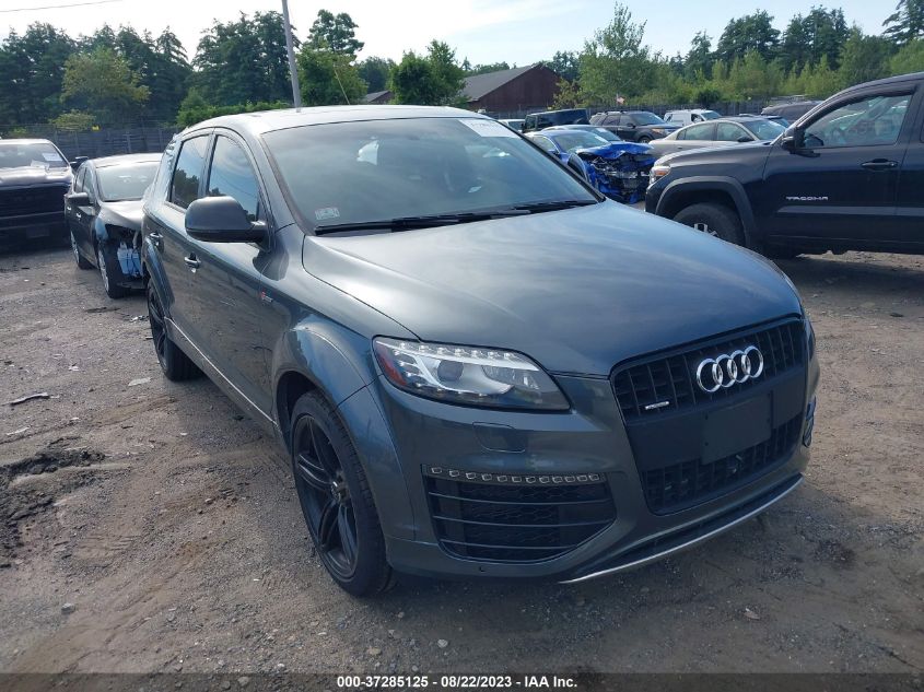 2015 AUDI Q7 3.0T S LINE PRESTIGE - WA1DGAFE2FD033096