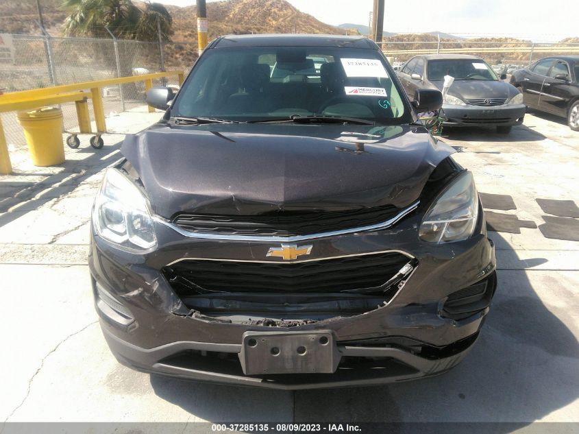 2016 CHEVROLET EQUINOX LS - 2GNALBEK1G6238630
