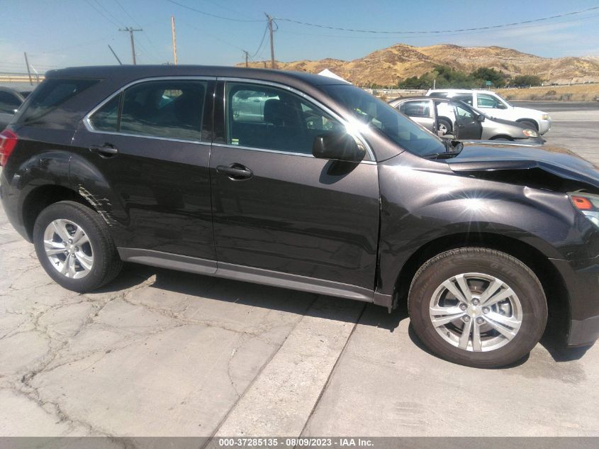 2016 CHEVROLET EQUINOX LS - 2GNALBEK1G6238630