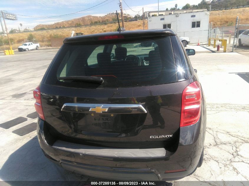 2016 CHEVROLET EQUINOX LS - 2GNALBEK1G6238630