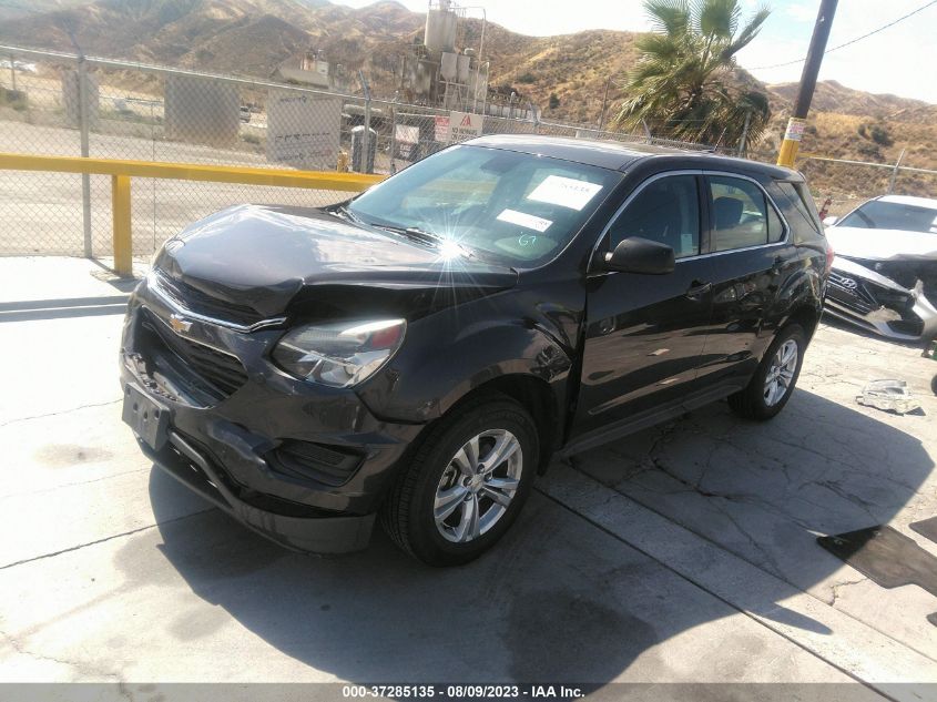 2016 CHEVROLET EQUINOX LS - 2GNALBEK1G6238630