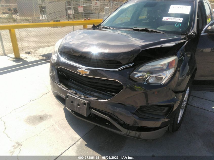 2016 CHEVROLET EQUINOX LS - 2GNALBEK1G6238630