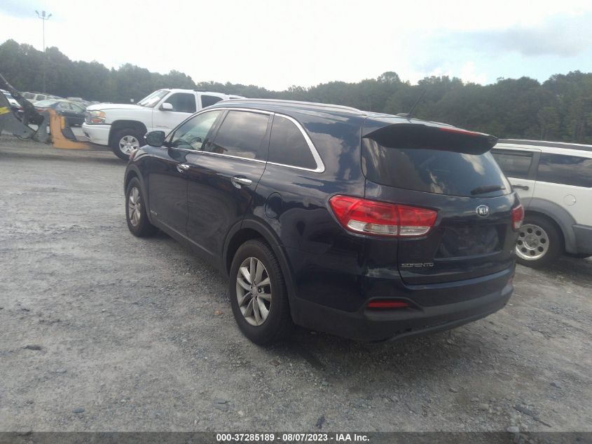 2016 KIA SORENTO LX - 5XYPGDA53GG178307