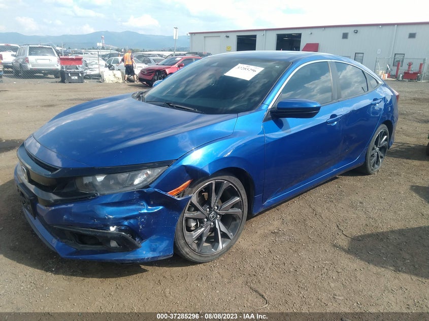 VIN 2HGFC2F80KH606487 2019 HONDA CIVIC SEDAN SPORT
