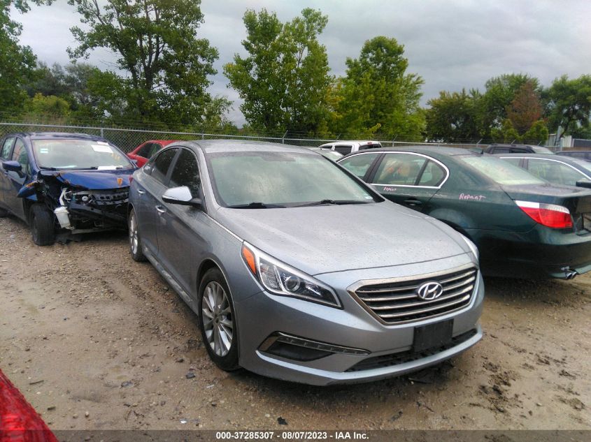 2015 HYUNDAI SONATA 2.4L LIMITED - 5NPE34AF8FH102049