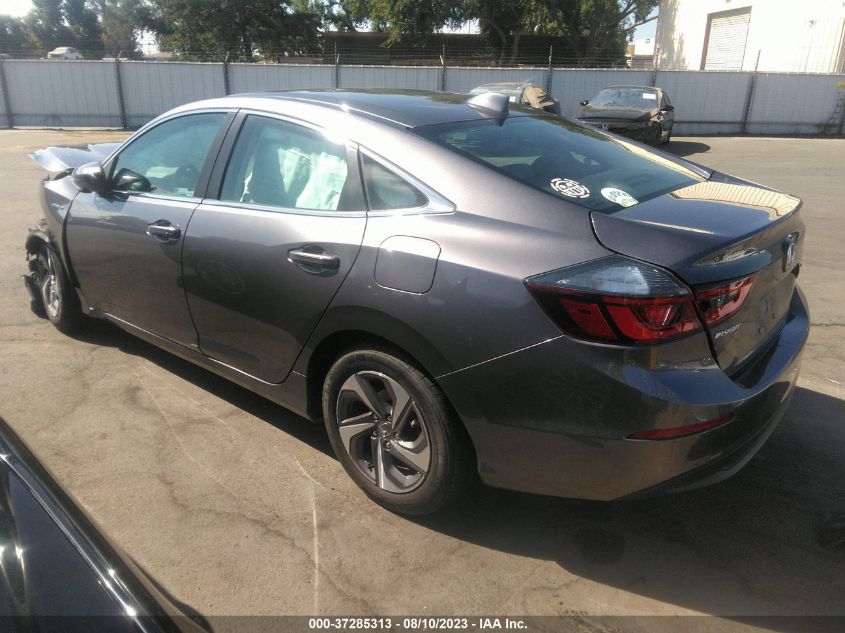 2019 HONDA INSIGHT EX - 19XZE4F56KE015776