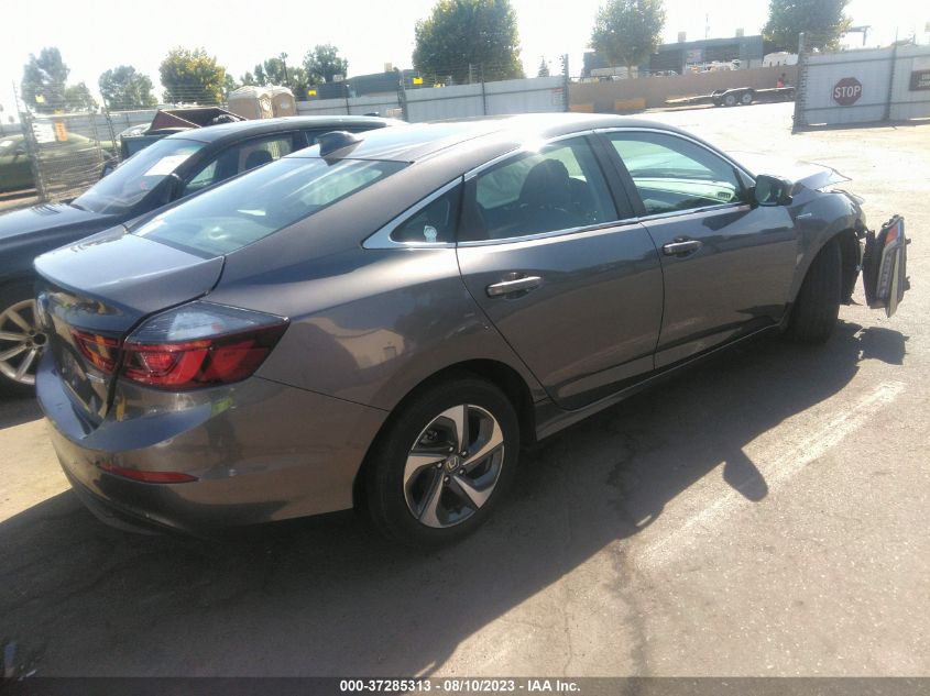2019 HONDA INSIGHT EX - 19XZE4F56KE015776