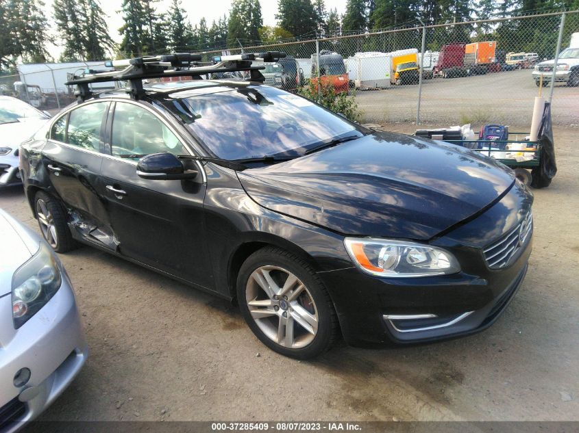 2014 VOLVO S60 T5 - YV1612FS6E2277267