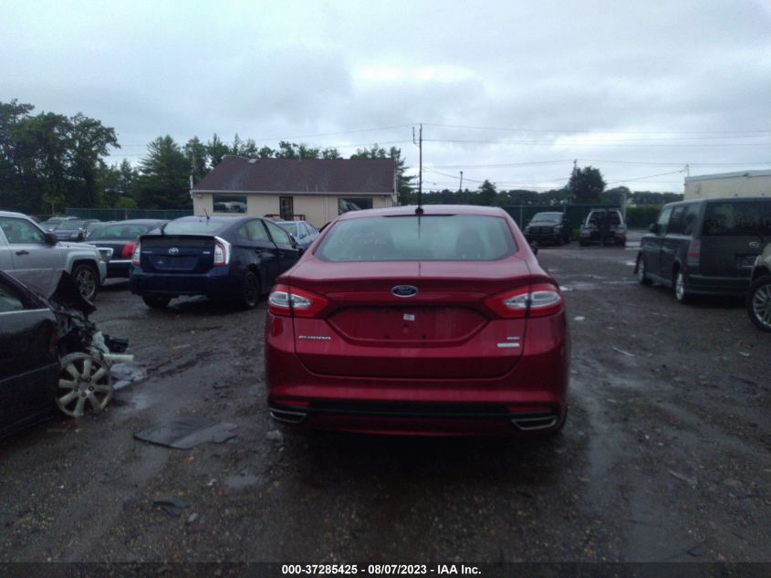 2016 FORD FUSION SE - 3FA6P0H91GR221342