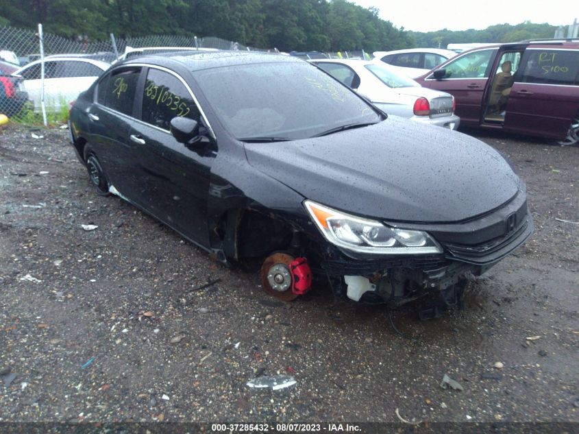 2016 HONDA ACCORD SEDAN EX - 1HGCR2F79GA018974