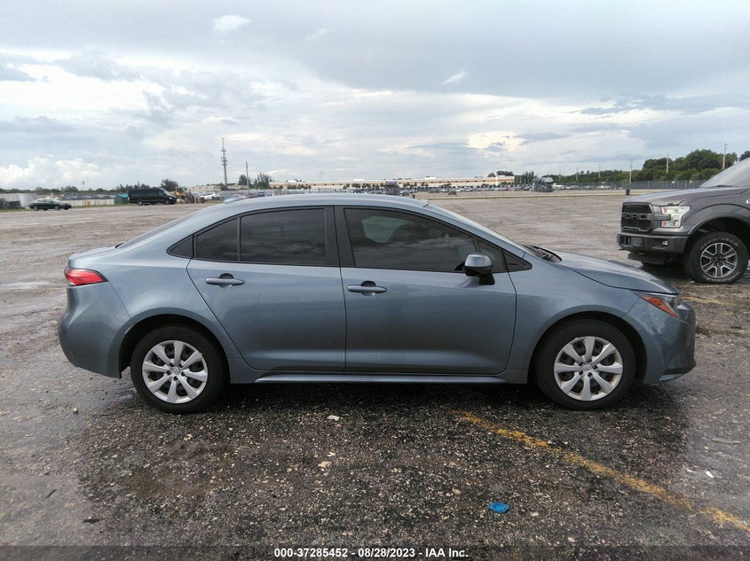 VIN JTDEPMAE6N3021976 2022 TOYOTA COROLLA LE