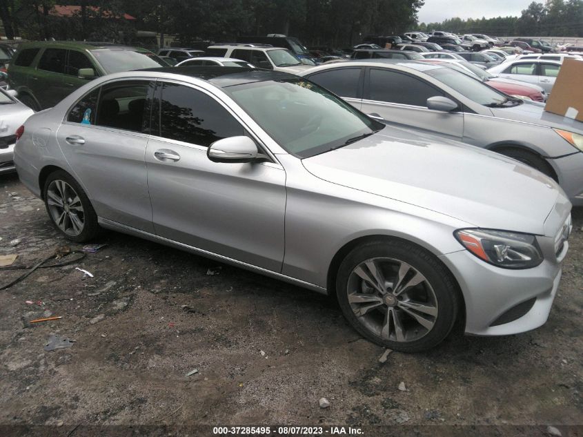 55SWF4KB3FU036241 2015 MERCEDES-BENZ C-CLASS, photo no. 1