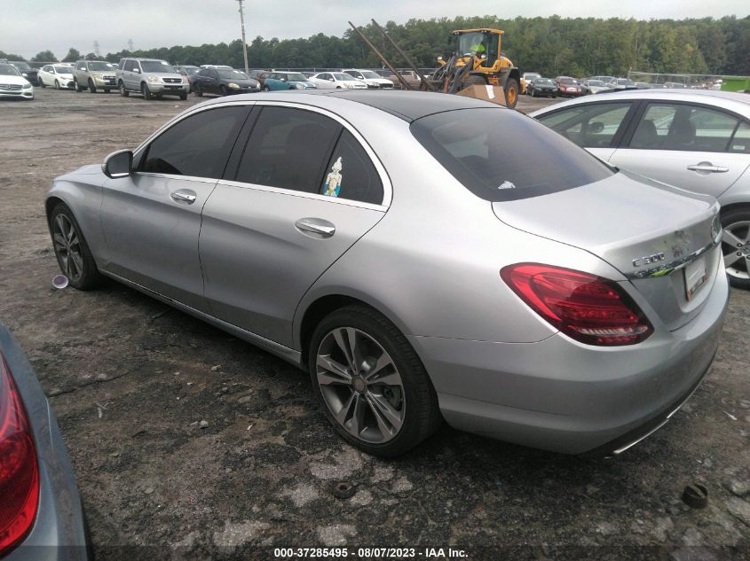 55SWF4KB3FU036241 2015 MERCEDES-BENZ C-CLASS, photo no. 3