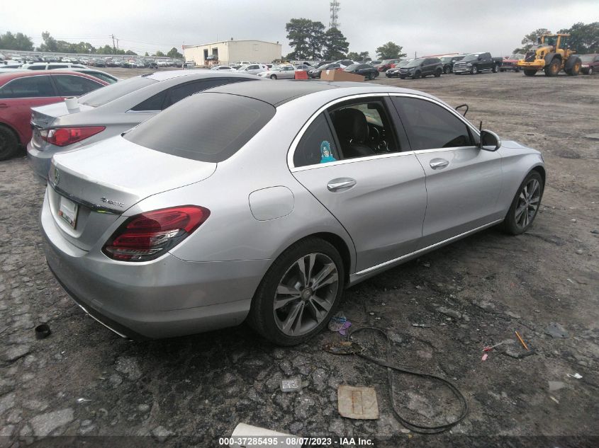 55SWF4KB3FU036241 2015 MERCEDES-BENZ C-CLASS, photo no. 4