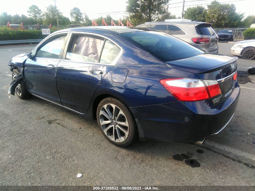 2015 HONDA ACCORD SEDAN SPORT - 1HGCR2F59FA000701