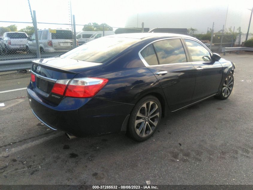 2015 HONDA ACCORD SEDAN SPORT - 1HGCR2F59FA000701