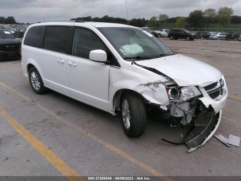 VIN 2C4RDGCG8JR327718 2018 DODGE GRAND CARAVAN SXT