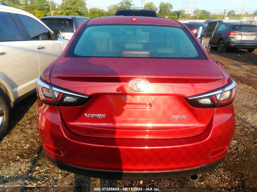 2019 TOYOTA YARIS SEDAN L/LE/XLE 3MYDLBYV6KY506673