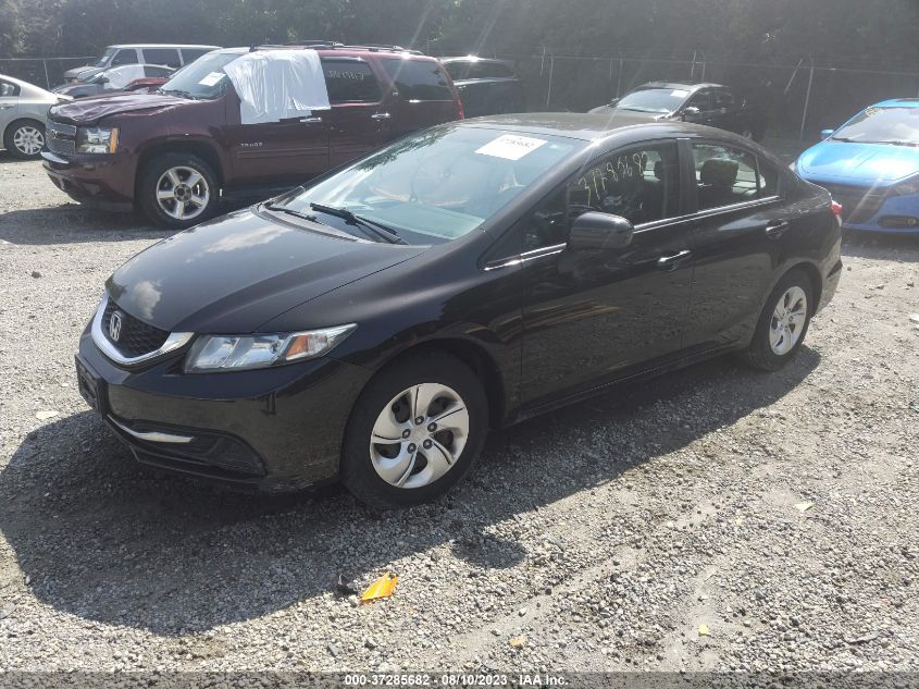2014 HONDA CIVIC SEDAN LX - 2HGFB2F52EH511474