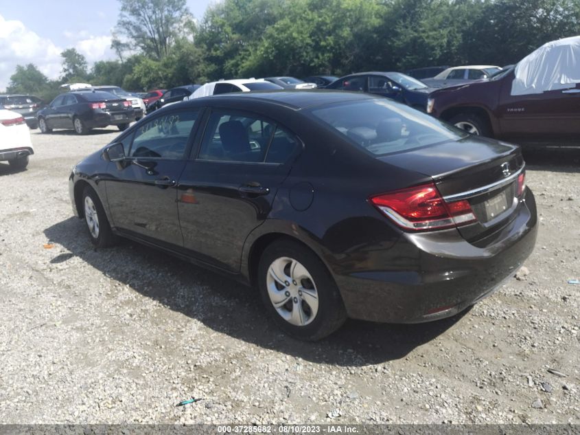 2014 HONDA CIVIC SEDAN LX - 2HGFB2F52EH511474