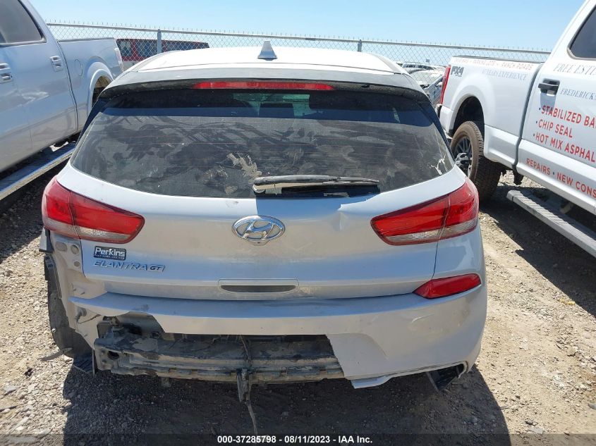 2018 HYUNDAI ELANTRA GT - KMHH35LE8JU057745