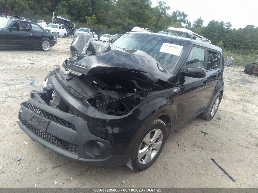 2017 KIA SOUL BASE - KNDJN2A27H7476203