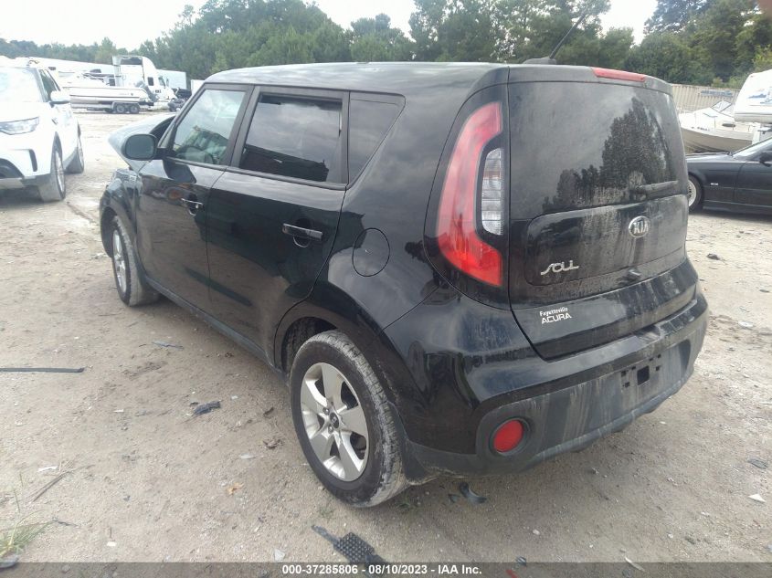 2017 KIA SOUL BASE - KNDJN2A27H7476203