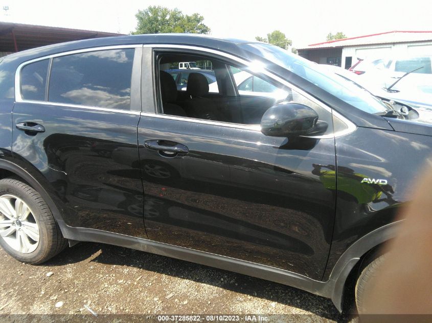 2018 KIA SPORTAGE LX - KNDPMCAC3J7458881