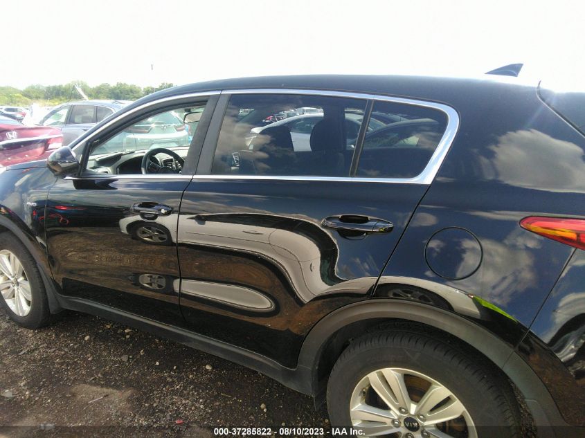 2018 KIA SPORTAGE LX - KNDPMCAC3J7458881