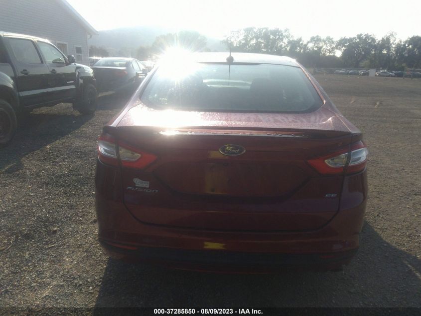 2016 FORD FUSION SE - 3FA6P0H79GR379197