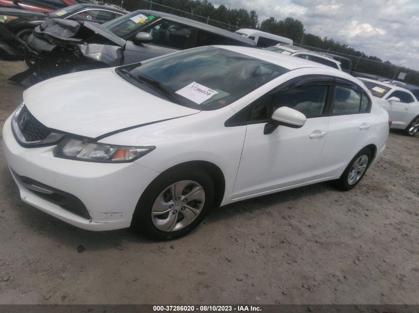 2015 HONDA CIVIC SEDAN LX - 19XFB2F50FE075820