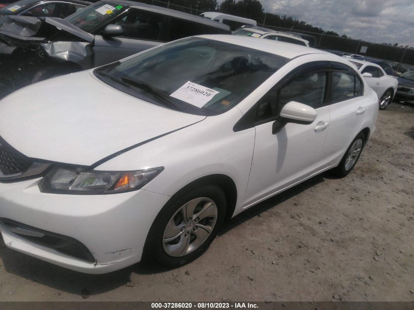 2015 HONDA CIVIC SEDAN LX - 19XFB2F50FE075820