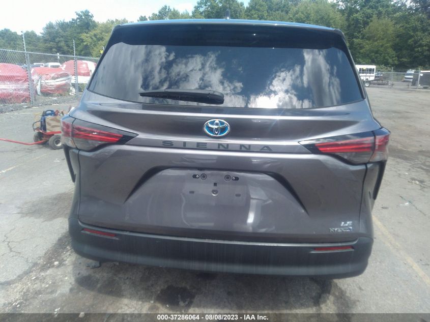 2021 TOYOTA SIENNA LE - 5TDKRKEC2MS046560