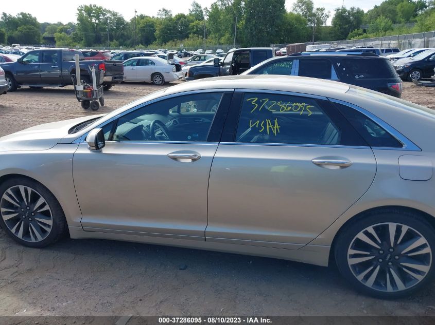 2017 LINCOLN MKZ RESERVE - 3LN6L5F98HR645135