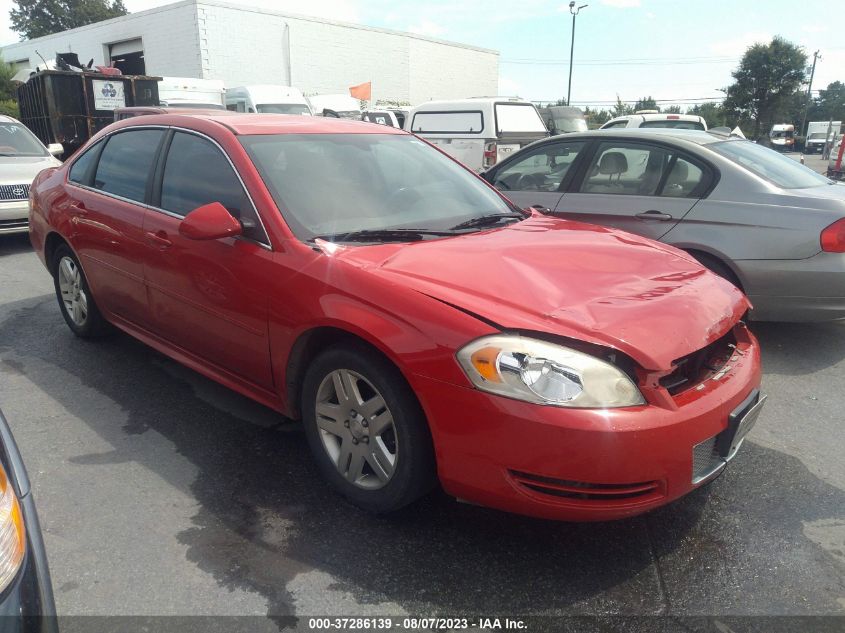 2013 CHEVROLET IMPALA LT - 2G1WG5E38D1246478