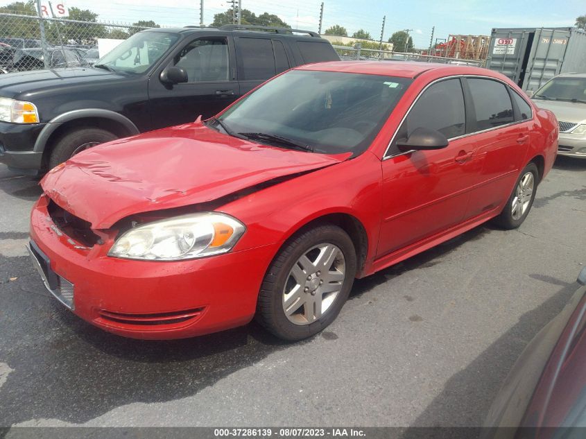 2013 CHEVROLET IMPALA LT - 2G1WG5E38D1246478